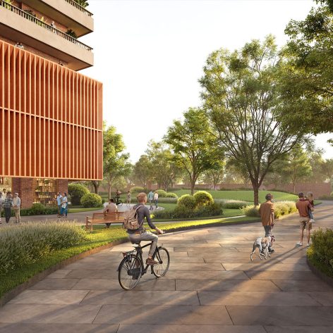 Car-free ground living